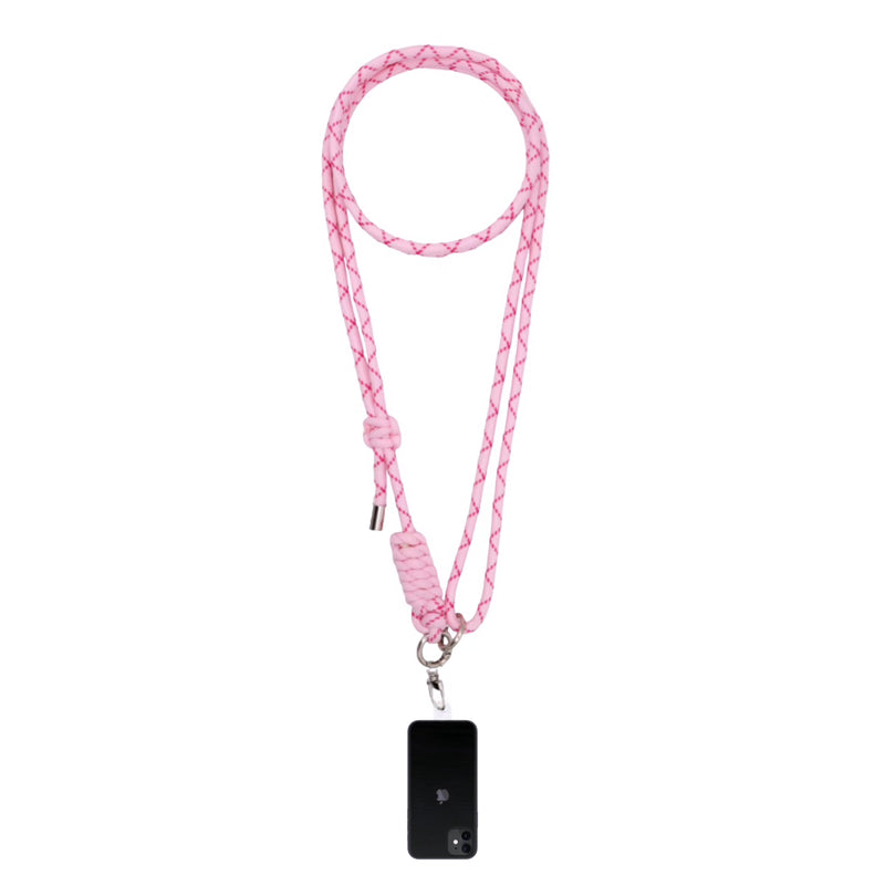 SODA STUDIO - phone strap - Fantasia Rosa geometric