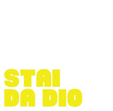 SODA HOME - Specchio stai da Dio giallo