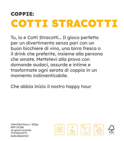 Cotti stracotti- Gioco in scatola -hello fun
