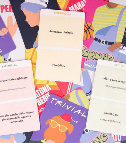 Serie tv- Gioco in scatola -hello fun