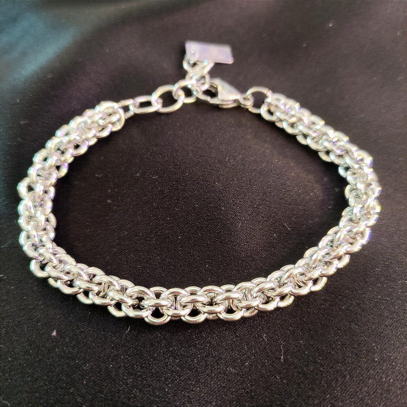 SODA - Vintage Milanese steel bracelet