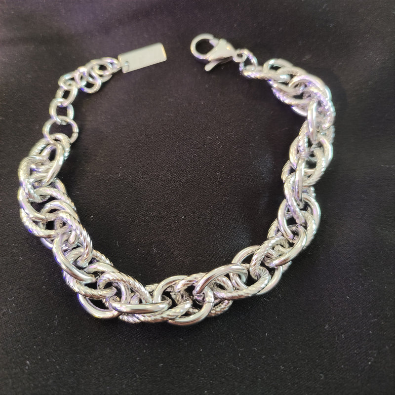SODA - Vintage woven steel bracelet