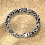 SODA - Classic Byzantine steel mesh bracelet