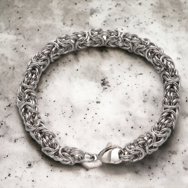 SODA - Classic Byzantine steel mesh bracelet