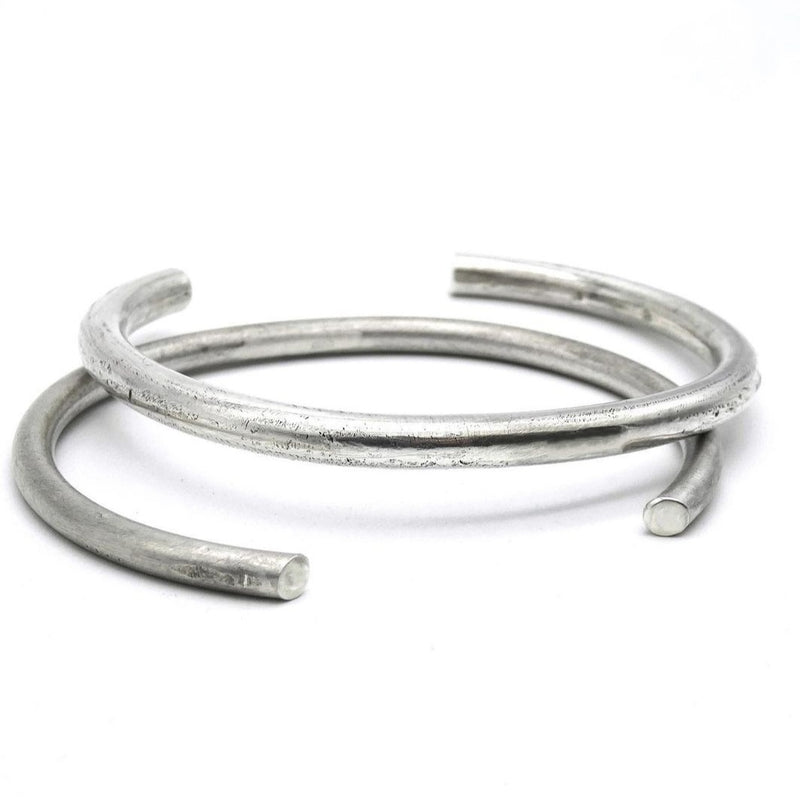 SODA - Pair of rigid bracelets in recycled aluminium