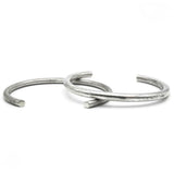 SODA - Pair of rigid bracelets in recycled aluminium