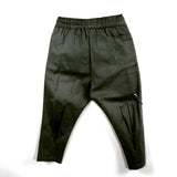 LIBERTY - pantalone pinces e catena - verde militare