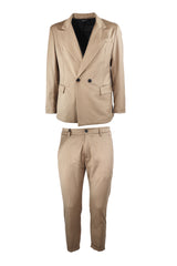 Liberty - Abito uomo Stretch Slim Fit - Camel