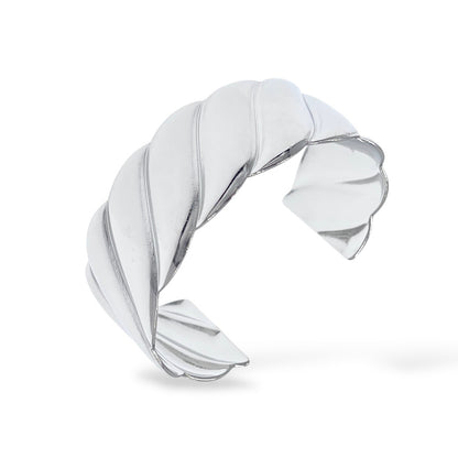 Sodabijoux - Bracciale rigido a fascia onde