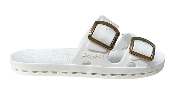 SENSI - White Jolla city rubber slipper