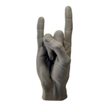 SODA STUDIO - SCULTURA ROCK EFFETTO CEMENTO - GRIGIO