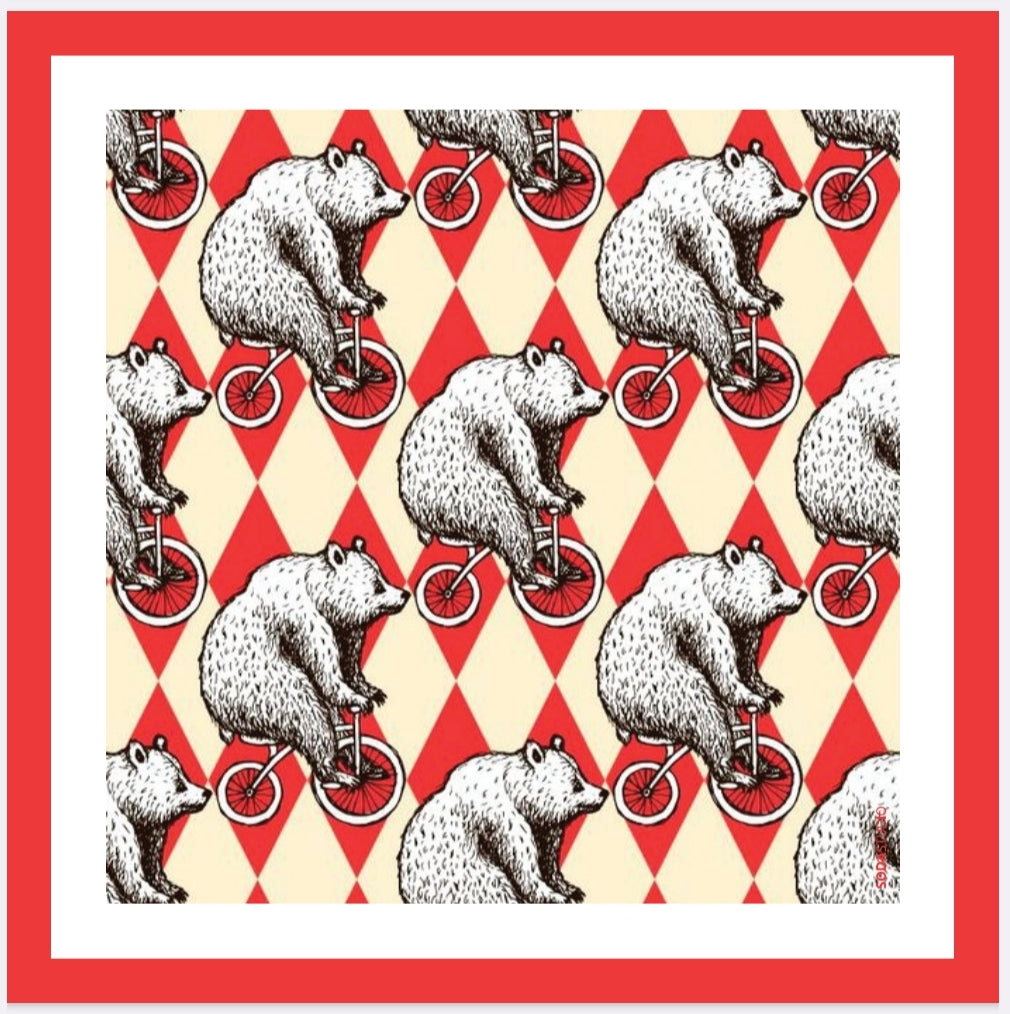 SODA - Foulard Circus Bear