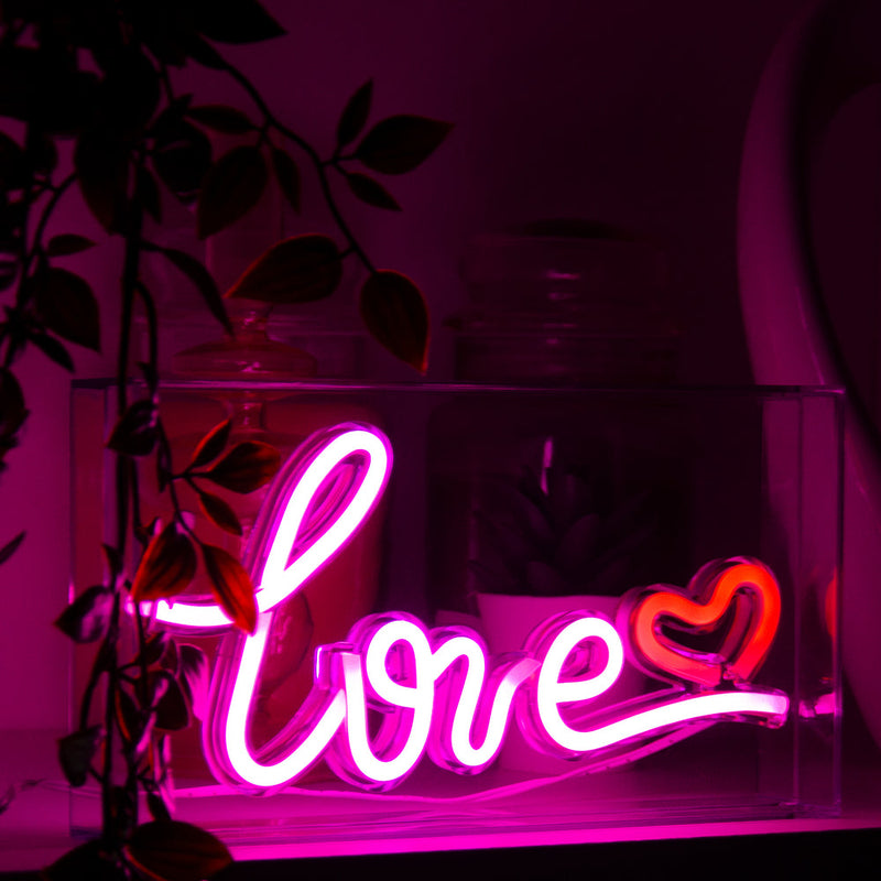 Lampada Led con decoro love serie Tokio - WD Lifestyle
 - WD lifestyle