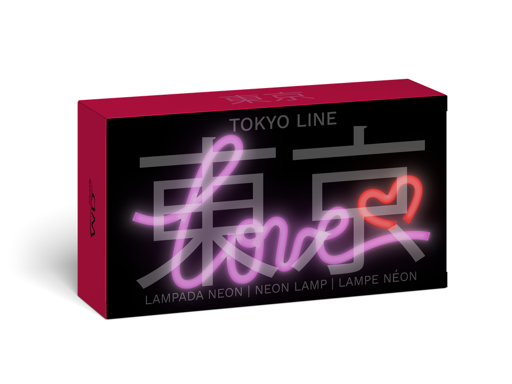 Lampada Led con decoro love serie Tokio - WD Lifestyle
 - WD lifestyle