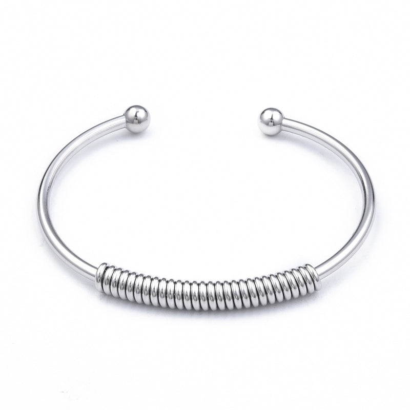 SODA - steel bracelet + rigid wire