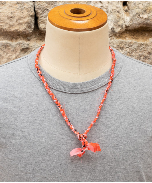 Soda - Collana Nazaré - Bandana intrecciata rosso vintage