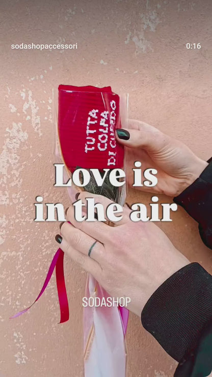 SODA - Calzino san Valentino - tutta colpa di cupido