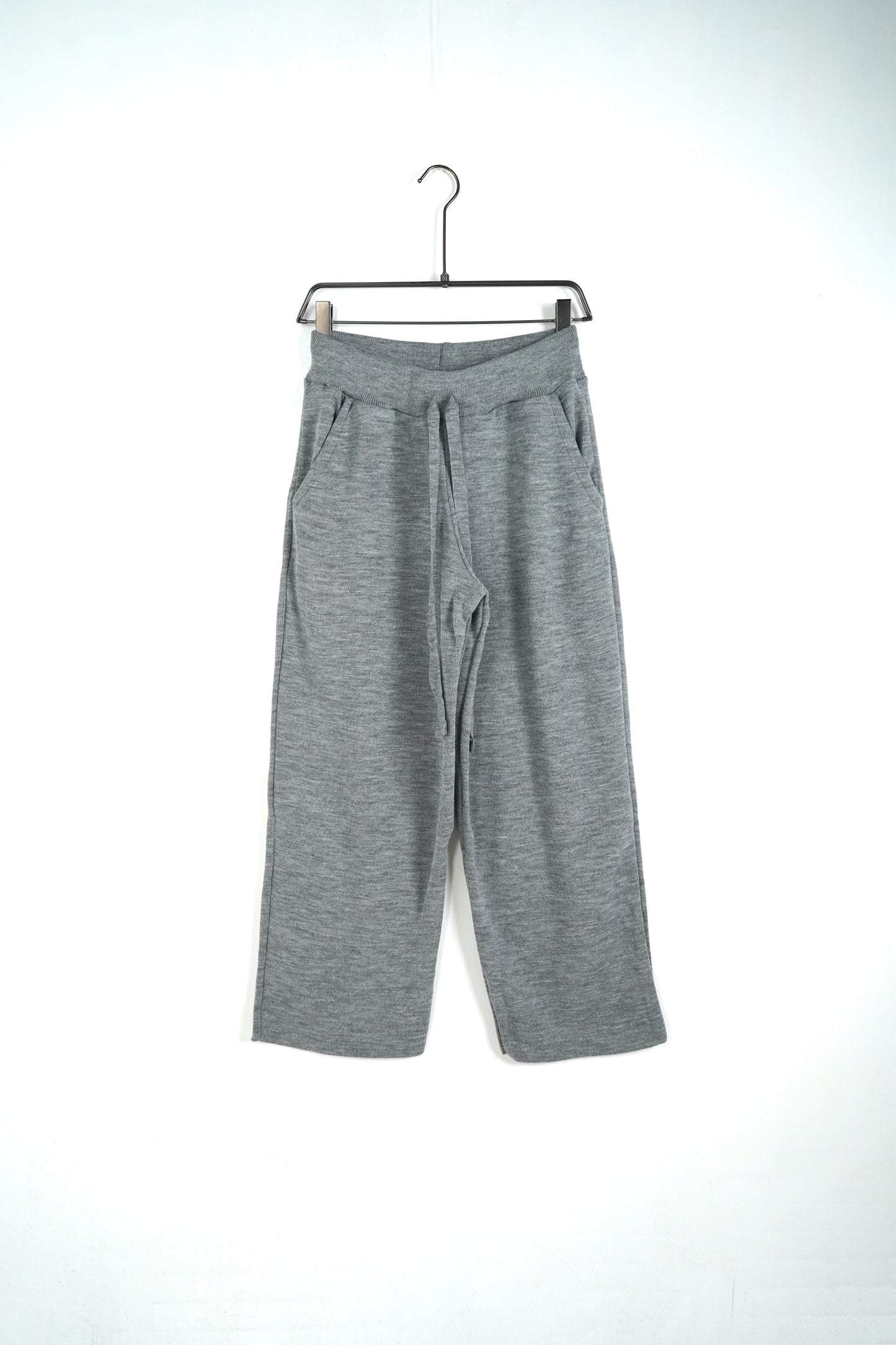 Pantalone in maglia relaxed fit - grigio