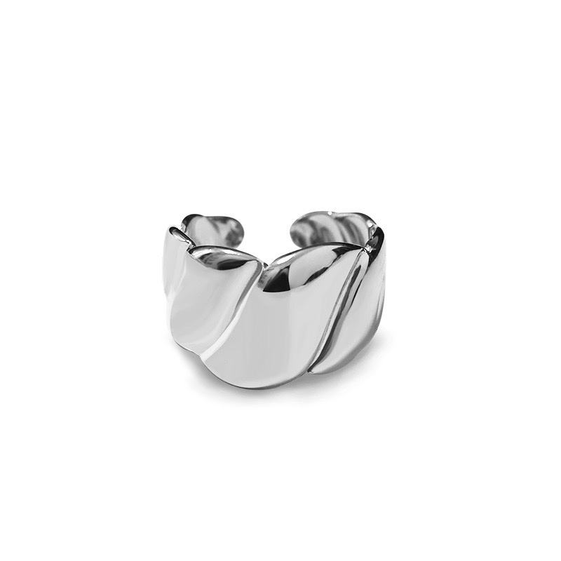 SODABIJOUX - Anello regolabile fascia onde