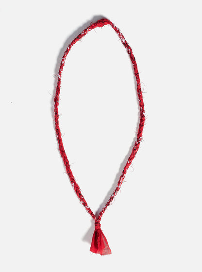 Soda - Collana Nazaré - Double pack Bandana intrecciata Rosso e Nero