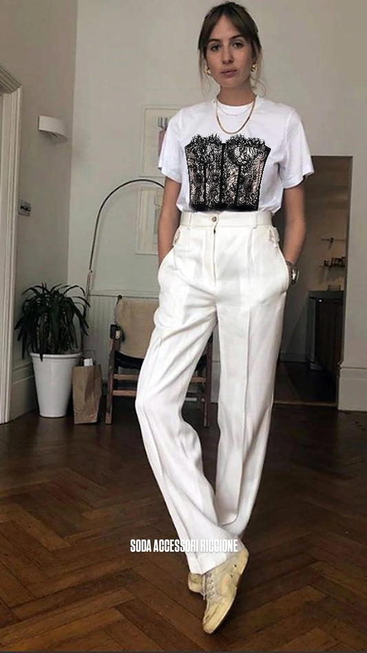 SODA - t-shirt donna - bralette