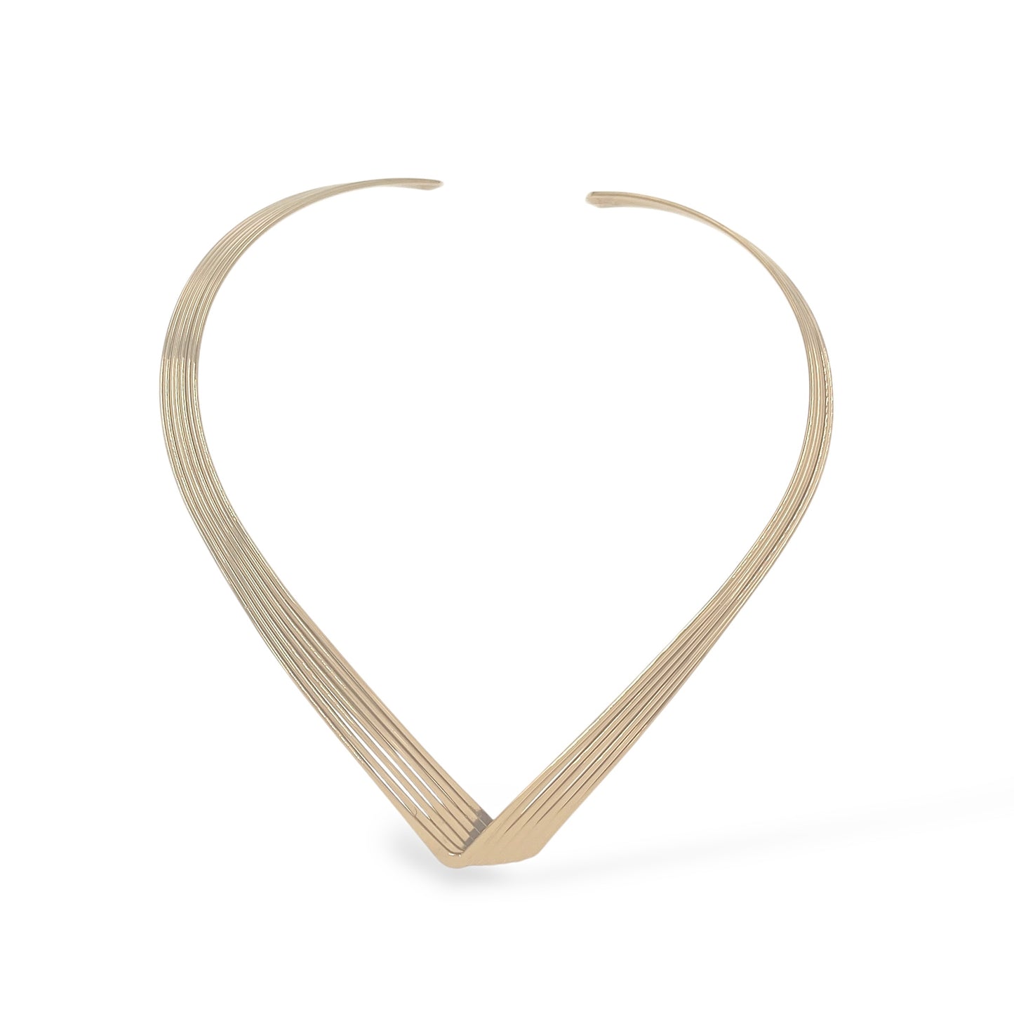 SODABIJOUX - Collana rigida aperta dietro regolabile