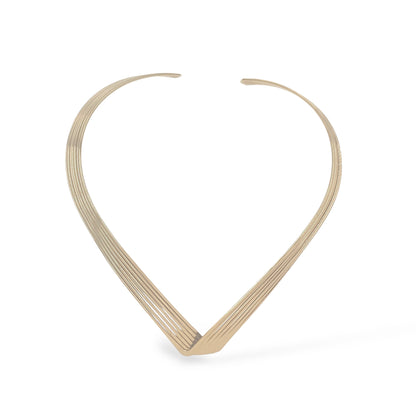 SODABIJOUX - Collana rigida aperta dietro regolabile