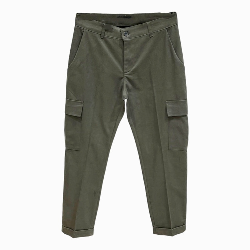 Cargo pants regular fit - verde