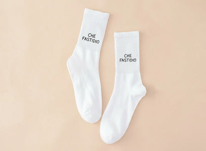 SODA - Calzino tennis - che fastidio - nero