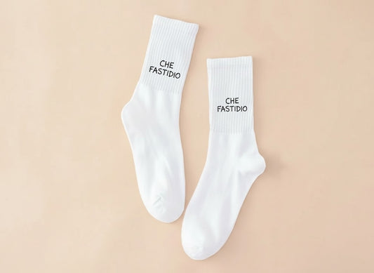 SODA - Calzino tennis - che fastidio - nero