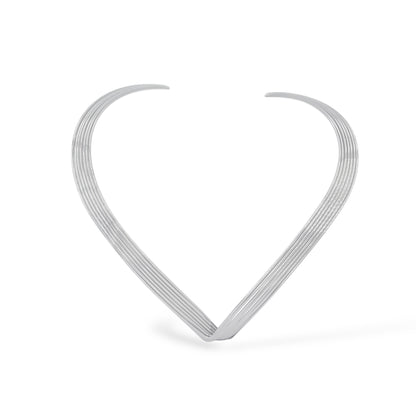 SODABIJOUX - Collana rigida aperta dietro regolabile