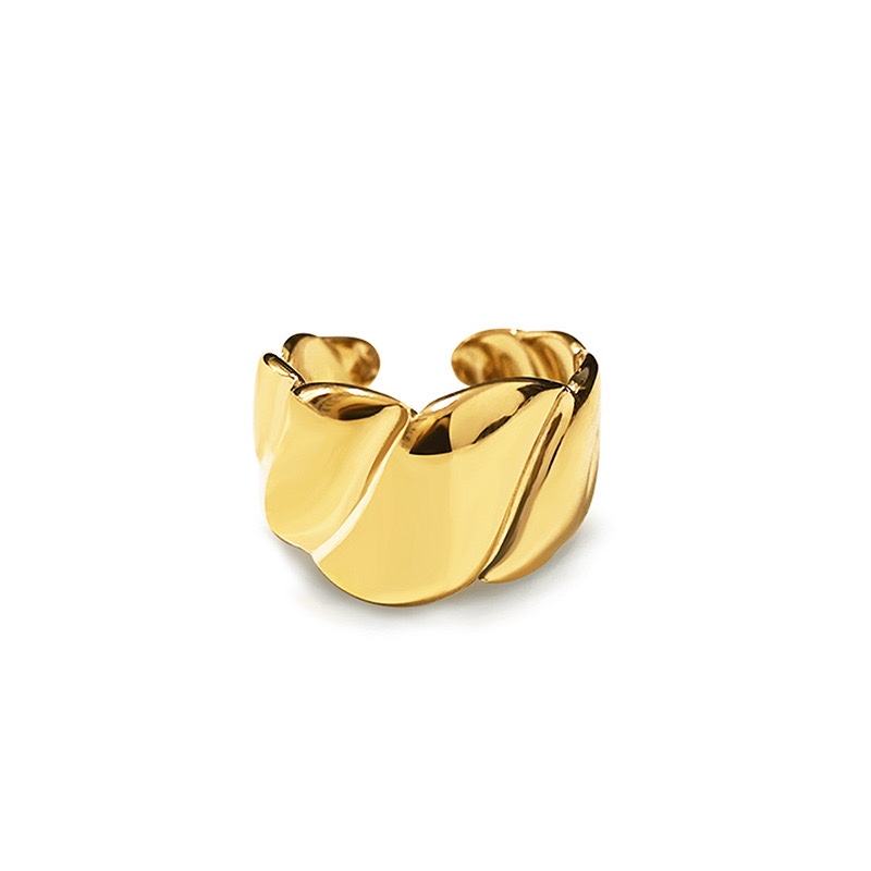 SODABIJOUX - Anello regolabile fascia onde