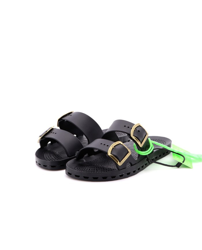 SENSI - Jolla city black rubber slipper