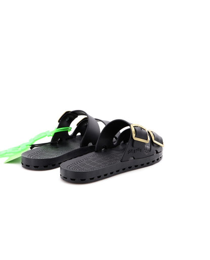 SENSI - Jolla city black rubber slipper