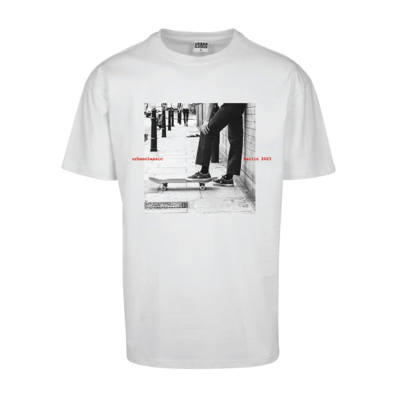 SODASTUDIO x URBAN CLASSIC - Limited edition skate t-shirt - white