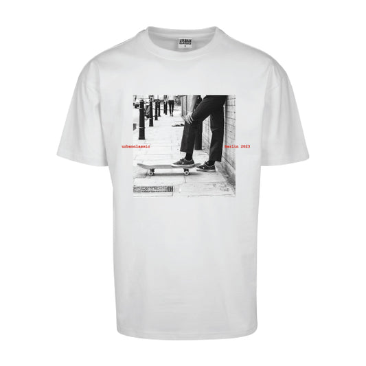 SODASTUDIO x URBAN CLASSIC - Limited edition skate t-shirt - white