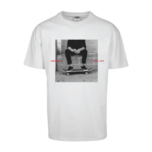 SODASTUDIO x URBAN CLASSIC - Limited edition skaters t-shirt - white