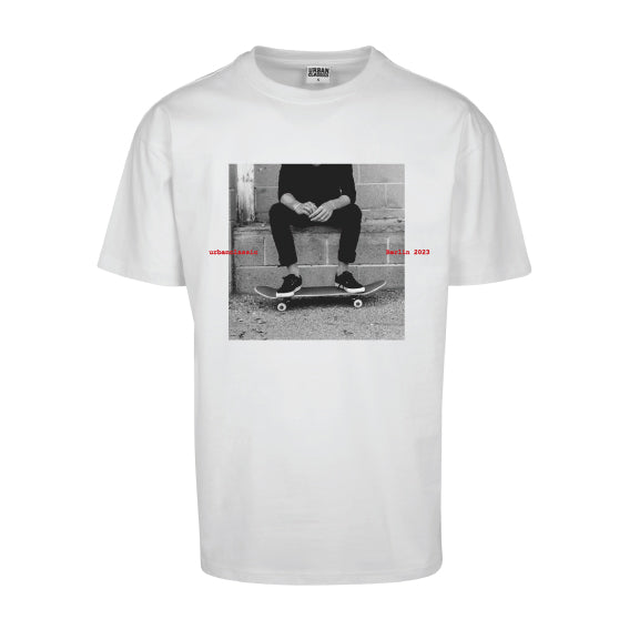 SODASTUDIO x URBAN CLASSIC - T-shirt  limited edition skaters - white