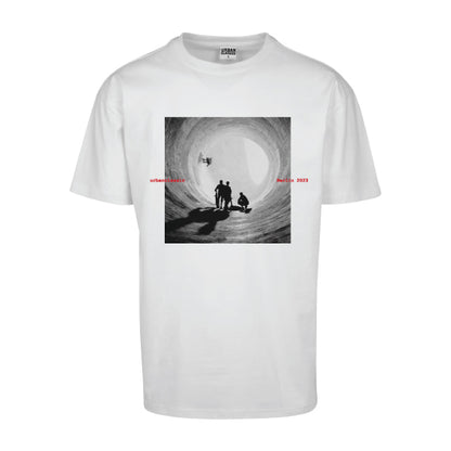 SODASTUDIO x URBAN CLASSIC - Limited edition skate hole T-shirt - white