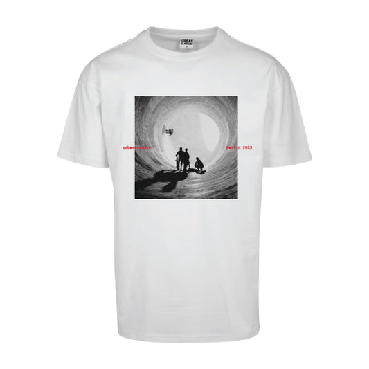 SODASTUDIO x URBAN CLASSIC - Limited edition skate hole T-shirt - white