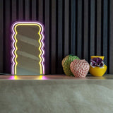 Specchio neon decorativo wavy - WD Lifestyle