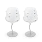 Set 2 calici cuoricini bianchi- WD Lifestyle