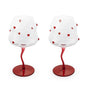 Set 2 calici cuoricini rossi- WD Lifestyle