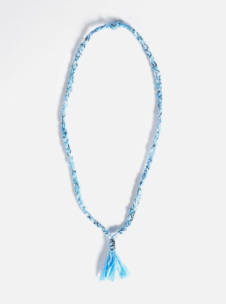 Soda - Nazaré Necklace - Light Blue woven bandana