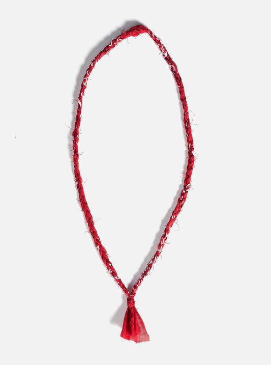 Soda - Nazaré Necklace - Red woven bandana