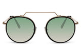 SODASHADE - circle sunglasses 1976 - green