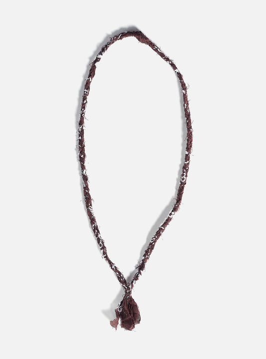 Soda - Collana Nazaré - Bandana intrecciata Marrone