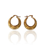 SODABIJOUX - Bold asymmetric earring - Gold