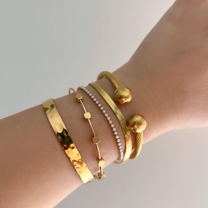 Sodabijoux - Thin rigid bracelet