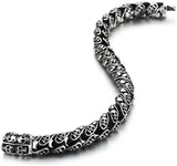 SODA - steel skull bracelet